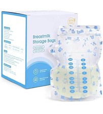 Breastmilk Storage Bags, Breastmilk Cooler Bag, 8 OZ, 100 Count, Spout