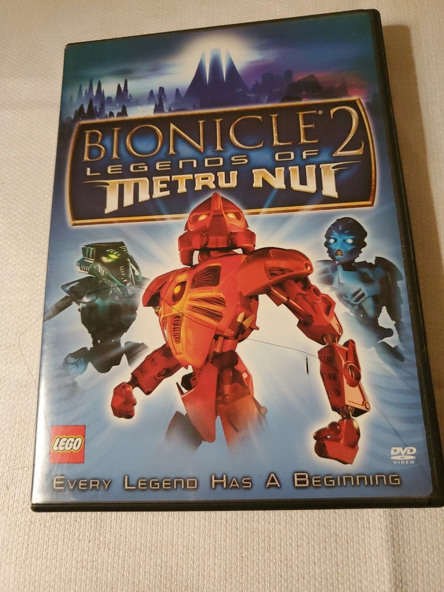 Bionicle 2 Legends Of Metru Nui DVD 2004