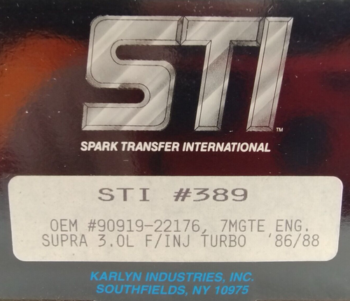 STI / Karlyn/ Bremi 389 Ignition Wire Set Toyota 9091922176 NOS - Picture 2 of 2