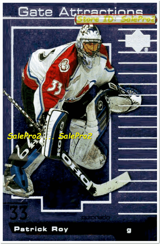 100++ PATRICK ROY SINGLES INSERT GAME JERSEY AUTOGRAPH LIMITED LOT YOU PICK LIST - Picture 125 of 173
