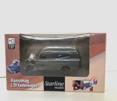 Brekina 1:87 Starline models Hanomag L28 Kastenwagen - TOP + OVP A474