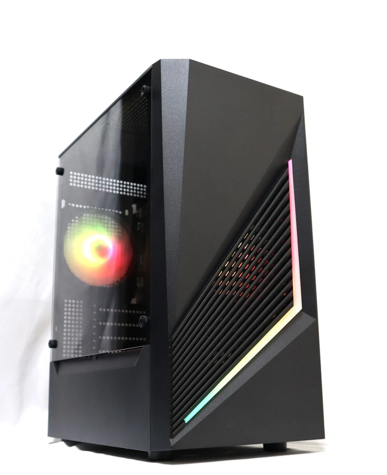 PC Gaming ARGB / Intel Quad Core i5 / 16GB RAM / 240GB SSD / Windows 10 / Wi-Fi - Imagen 4 de 4