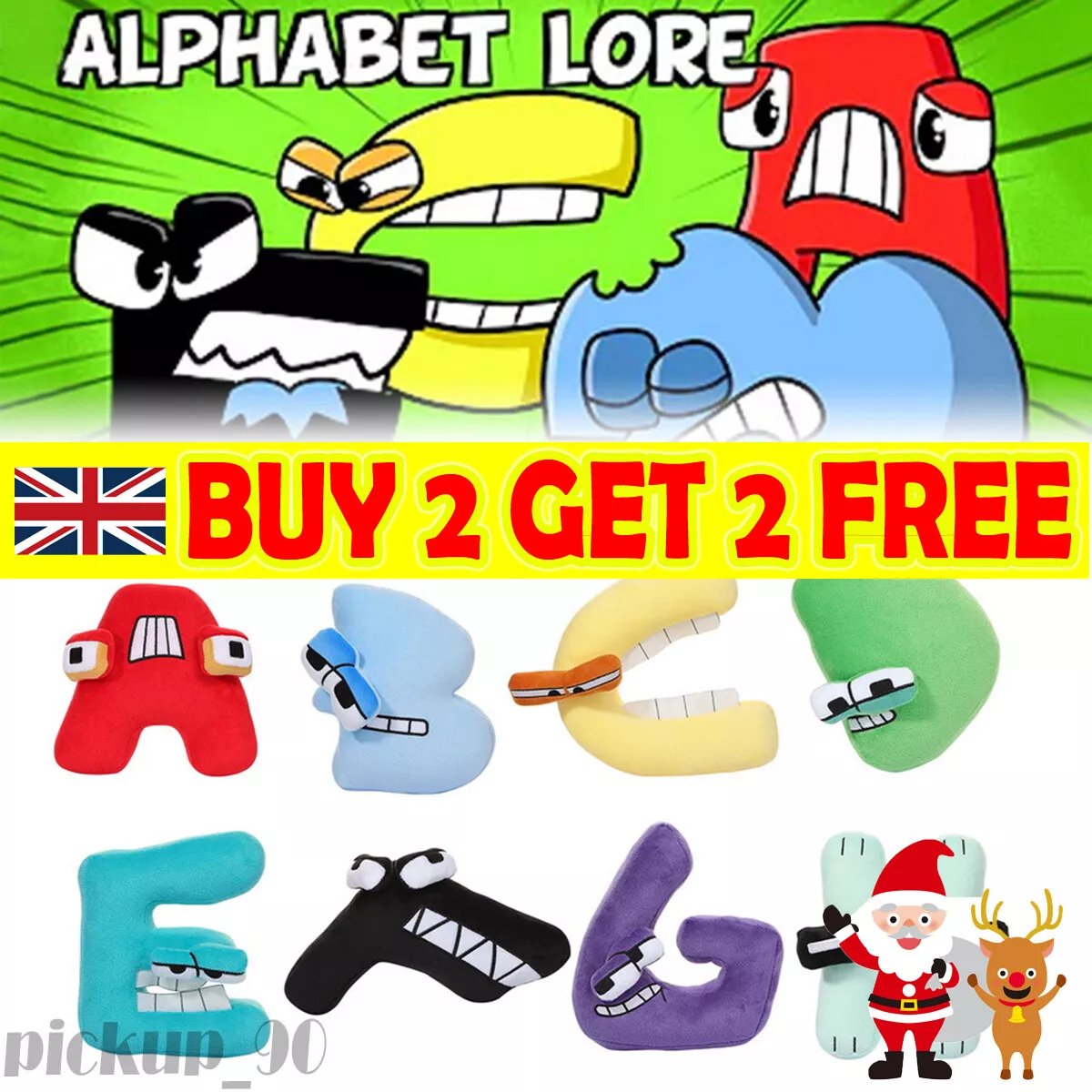 20cm Alphabet Lore Collectible “N” Plush