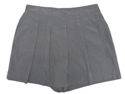 ONE 5 ONE Large Skort Gray Lightweight Tennis Golf Performance Stretch Jogger