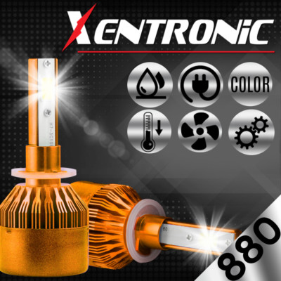 XENTRONIC LED HID Foglight kit 881 White for 1987-2002 Cadillac Eldorado