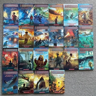 NEW 22 X Scholastic I Survived Book Series Books Set by Lauren Tarshis Chapter - Image 1 of 2
