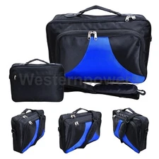 17.3" 17" 16.4" 15.6" Inch Black Blue Laptop Carrying Case Bag Padded