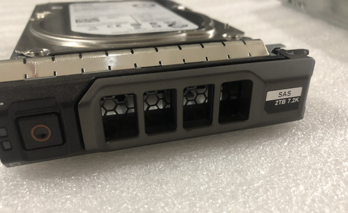 DELL 1P7DP 01P7DP 2TB 7.2K 6Gb/s 3.5" SAS HDD Hard Drive ST2000NM0023 W/ TRAY - Picture 2 of 5
