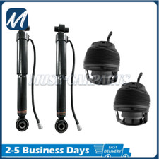 2x Rear Shock Absorbers + 2x Rear Air Springs For Toyota Sequoia 5.7L 2008-2019