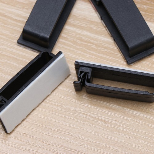 50 Pcs Zip Tie Holder Black Zip Ties Cable Tie Mounts Black Cable Strap - Afbeelding 2 van 12