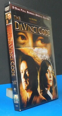 The DaVinci Code (DVD, 2006, 2-Disc Set, Full screen Special Edition)