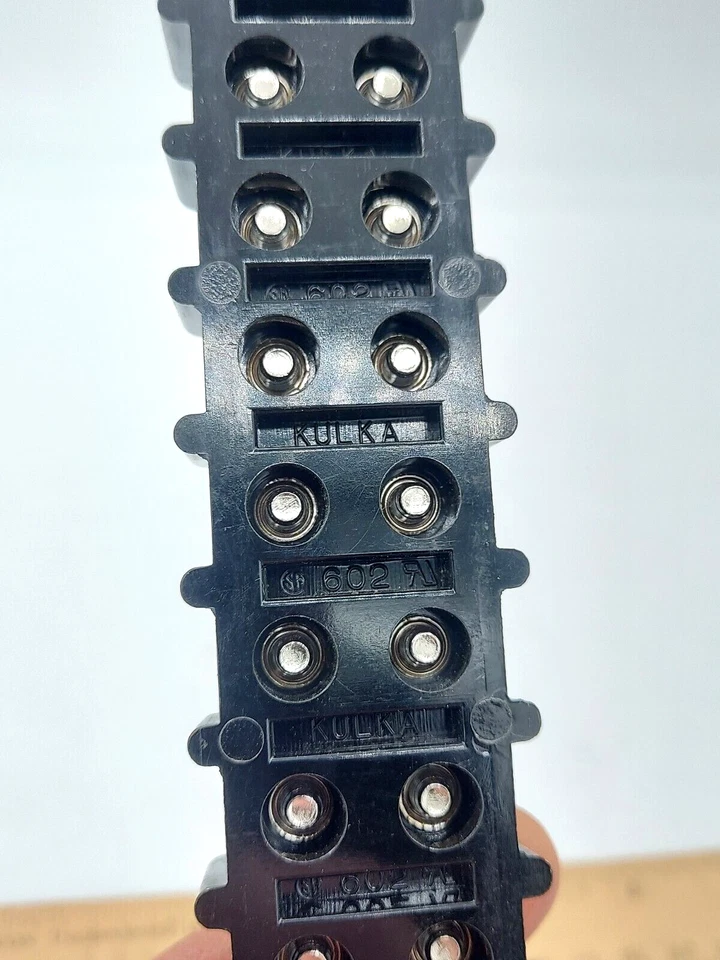 *NEW* Kulka 602 Heavy Duty 10 Position Terminal Block 602-GP-10 - Image 3 of 4