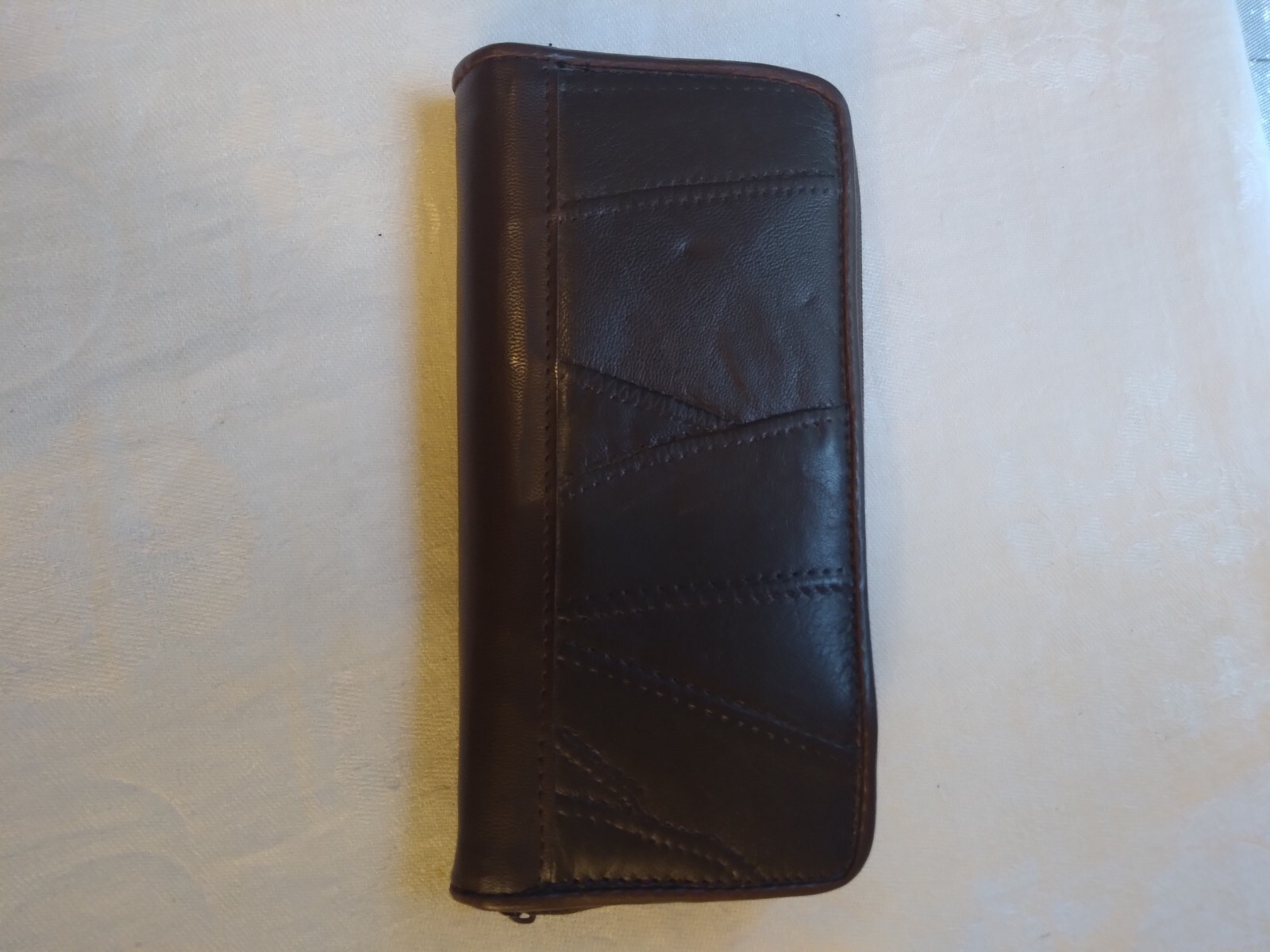 VTG Genuine Lambskin Leather Patchwork Women's Wa… - image 2