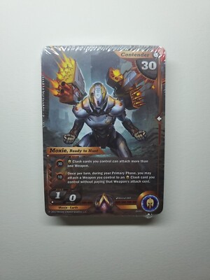 Alpha Clash TCG Moxie, Ready To Hunt Starter Demo Deck Factory Sealed