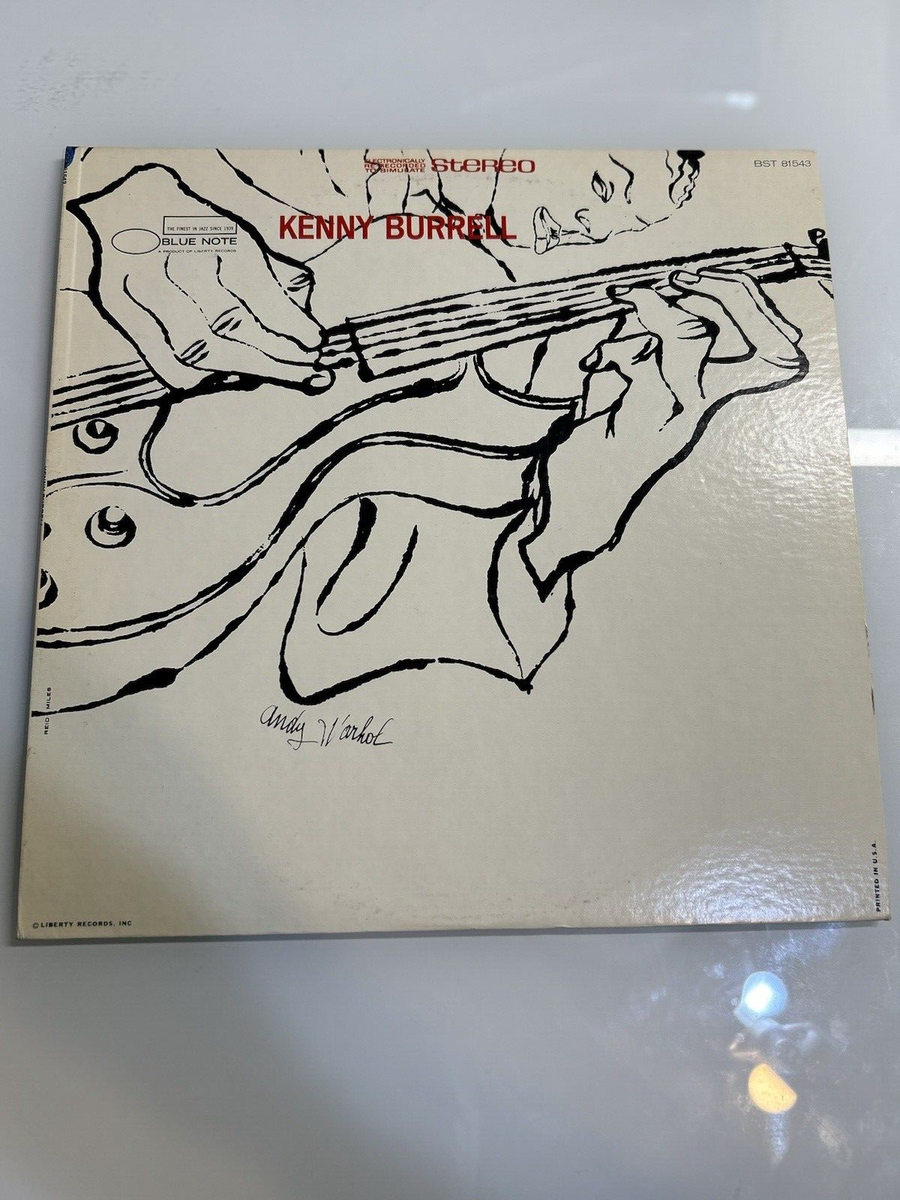 KENNY BURRELL US盤 LP ブルーノート アンディ・ウォーホル Kenny Burrell - ANDY WARHOL COVER!!! - Stereo LP - Blue Note