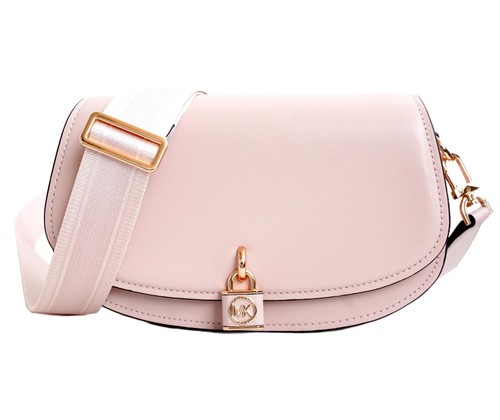 Sac Michael Kors sac à bandoulière Mila MD Chain Sling Messenger SoftPink neuf - Photo 9 sur 15