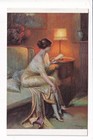 Artist Signed D. Enjolras Risque Lady 1303 The Letter