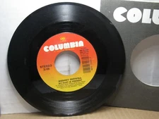 Old 45 RPM Record - Columbia 38-73423 - Rodney Crowell - My Past is Present / Yo