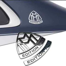 3D ABS For Maybach EDITION 100 Side Emblem Car GLS GLE S500 sticker Accessories
