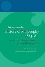HEGEL: LECTURES ON THE HISTORY OF PHILOSOPHY 1825-6 VO... 9780199568932 by BROWN