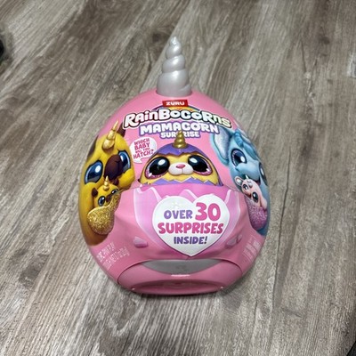 Rainbocorns MAMACORN SURPRISE PLUSH Toy Mystery Baby & 30+ Magical Surprise ZURU