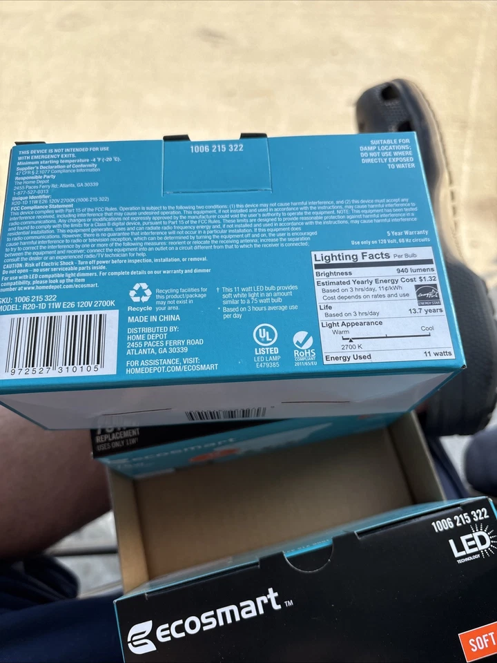 75-Watt Equivalent R20 Dimmable LED Light 3 Count (Pack of 1), Soft White - Image 3 of 3