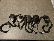 Motorola Radius Asst. Hand Microphones Lot of 5