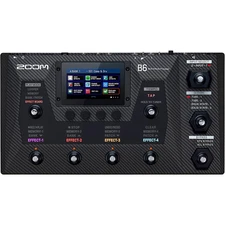 Zoom B6 Multi-Effects Processor for Bass Black LN