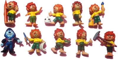 10 x Pumuckl  Figuren.  Painter  +++