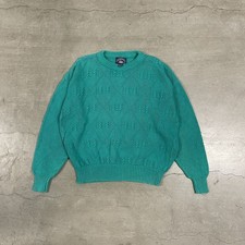 Vintage Cable Knit Fisherman Sweater Sz XL USA Made Chunky Boat House Crewneck