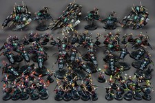 Harlequins Aeldari Warhammer 40k Pro Painted Commission Army Solitaire Troupes