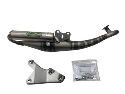 Schalldämpfer ARROW Aprilia Sr 50 Von 2002 Al 2003 CD 33509ET Genehmigt Titan