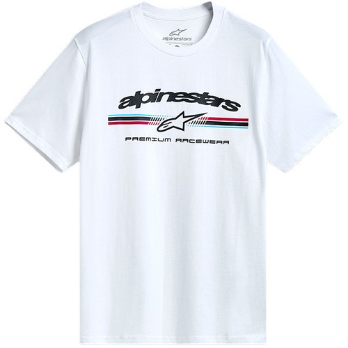 Alpinestars Prevail Motorcycle Casual Short Sleeve CSF T-Shirt - White