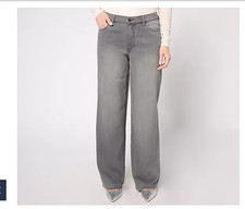 Peace Love World Petite Mid-Rise Boyfriend Jean - Grey Wash - 8P