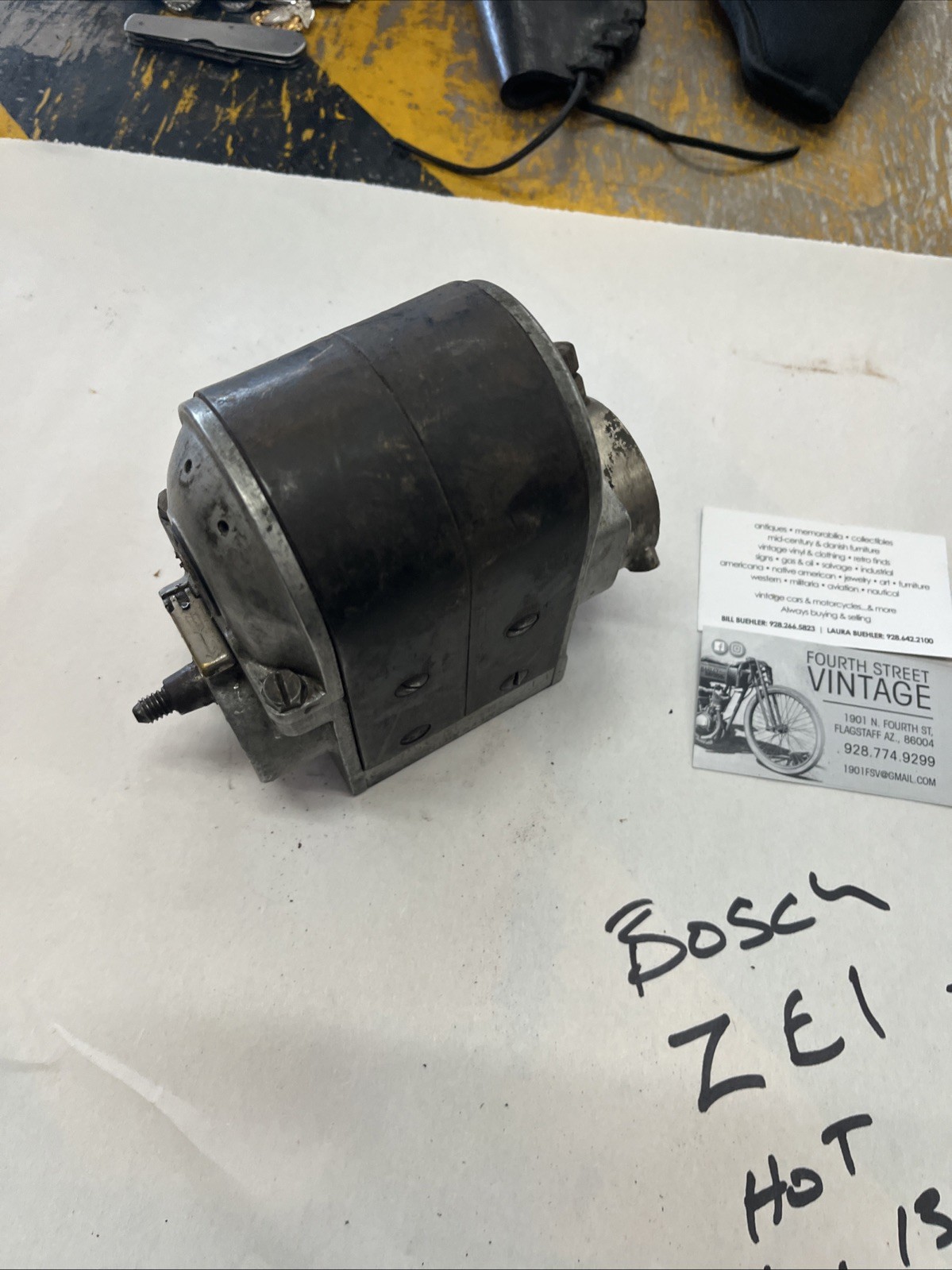 Early Bosch Single Mag 2  1913 14 15 16 Harley And Many ,Others  Patina Hot