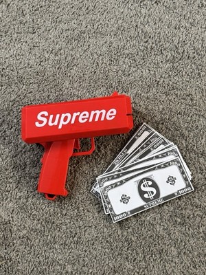 Supreme SS17 Cash Cannon Money Gun Red