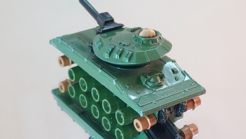 Sheridan Tank - Matchbox - Green - # K109 - Picture 10 of 13