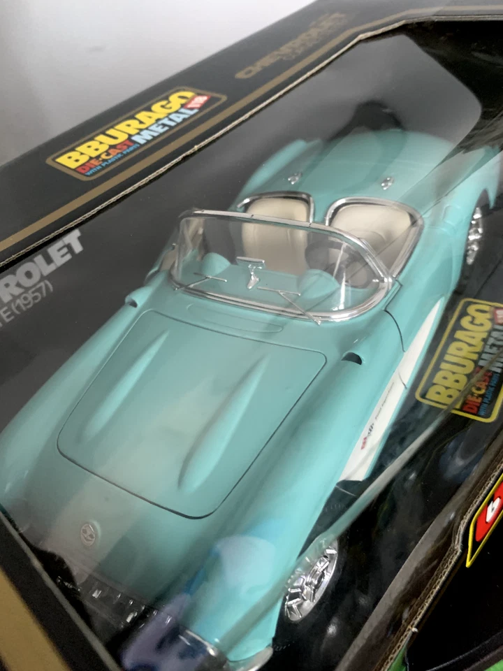 LOTE DE TRABAJO 4 BBurago 1/18 Ferrari 250 GTO 1962 - 348TB - 1955 LANCIA - CORBETA 57 Foto 4 de 4