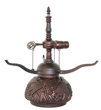 Meyda Tiffany 228003 Tiffany 17" Tall Lamp Base - MultiColor