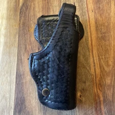 Ted Blocker SP100 Black Basketweave Golf Glove Right Hand Size G17 New