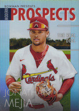 2023 Topps Bowman Jonathan Mejia #MP-16 St. Louis Cardinals Modern Prospects MLB