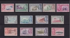 CAYMAN ISLANDS 1950 KGVI definitives(13) SG 135/147. Mint Never Hinged.