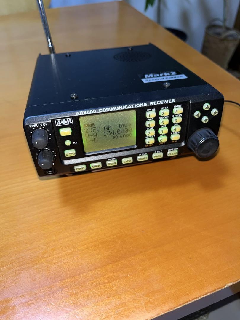 AOR AR8600MK2 Desktop Communications Receiver for sale AOR AR8600MK2 Desktop Communications Receiver for sale