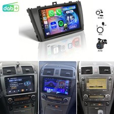 DAB+ Für Toyota Avensis T27 2008-2015 Autoradio 6+128G Carplay Android 15.0 KAM