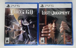 JUDGMENT + LOST JUDGEMENT BUNDLE (PS5 / Playstation 5) BRAND NEW