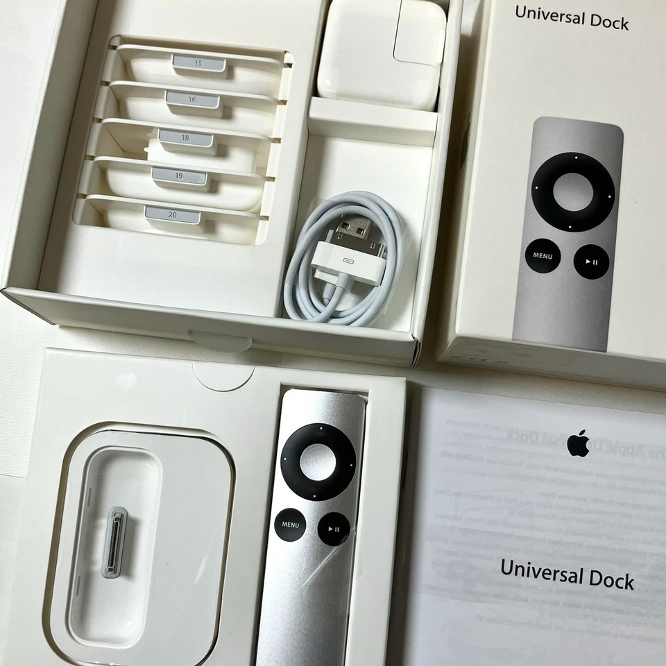 Apple Universal Dock For iPod And iPhone USB 30Pin MC746LL/A With Box ...