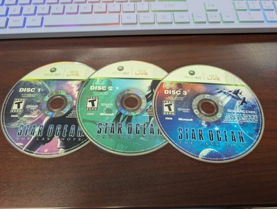 Star Ocean: The Last Hope (Xbox 360, 2009) NO TRACKING - 3 DISCS ONLY 5108