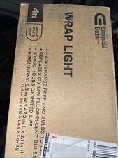 Commercial Electric 48 in. 4,000-Lumen White Integrated LED Wraparound