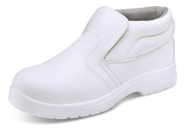Beeswift Micro-Fibre Boot S2 White Size 6.5