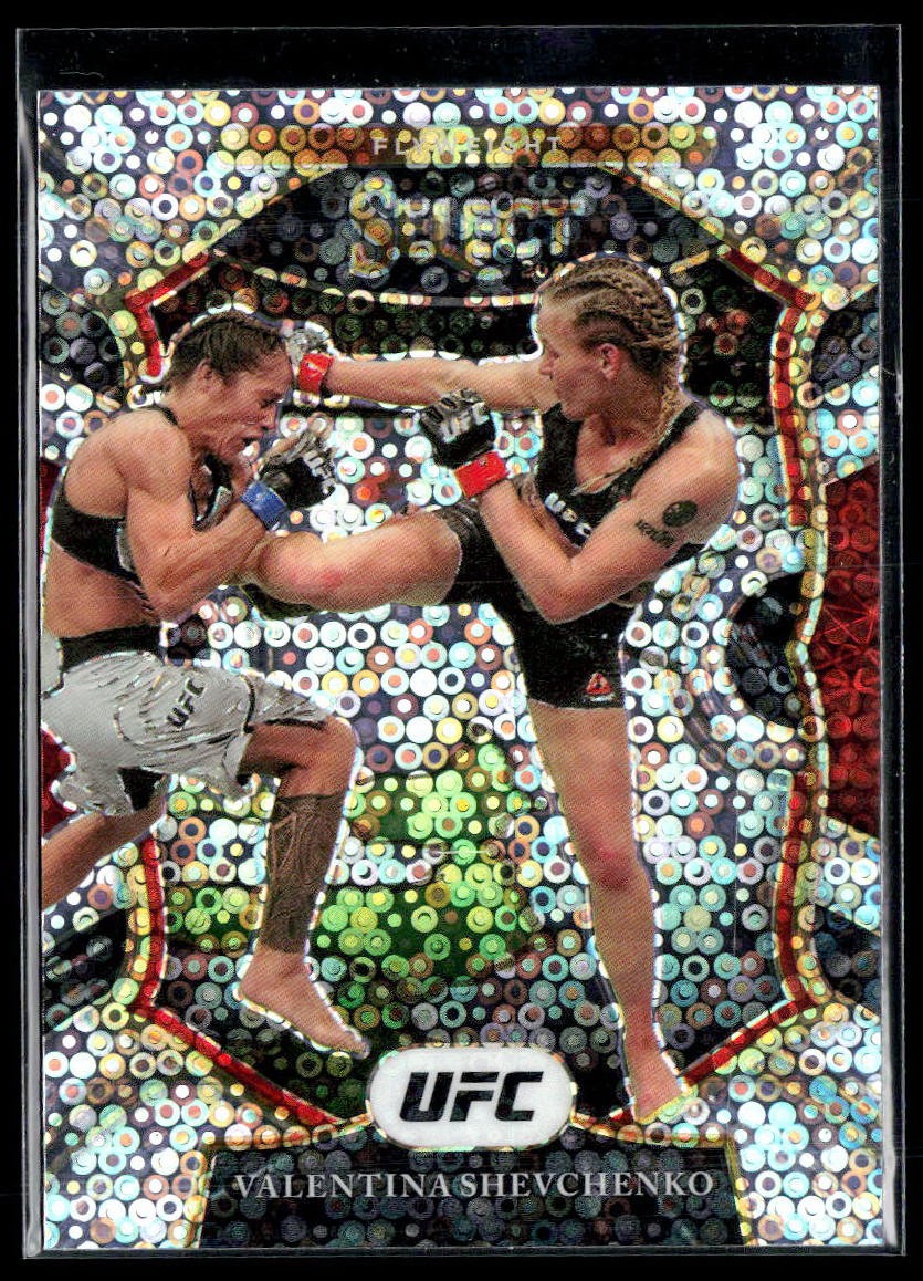 2021 Panini Select UFC #33 Valentina Shevchenko Disco Prizms